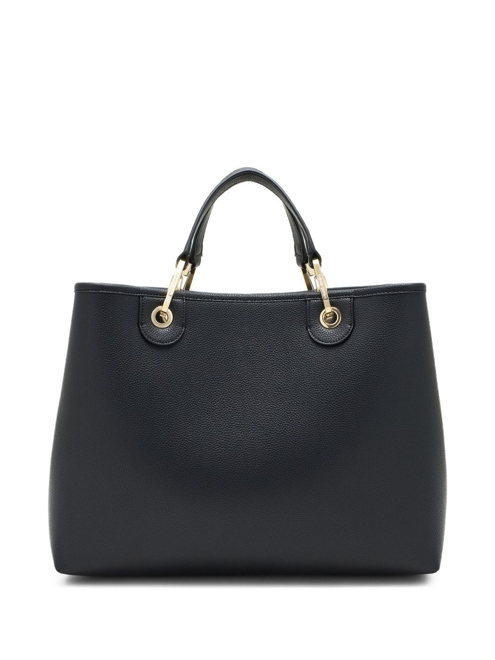 medium grain-leather tote bag - 2