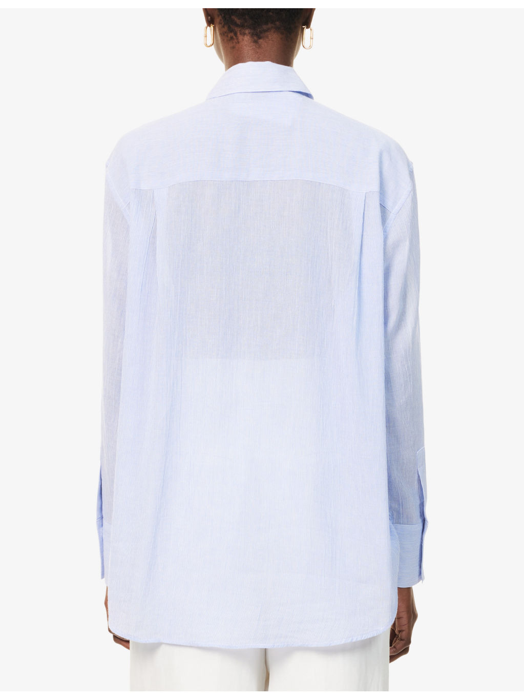 Plaza Striped Cotton-Poplin Shirt - 4