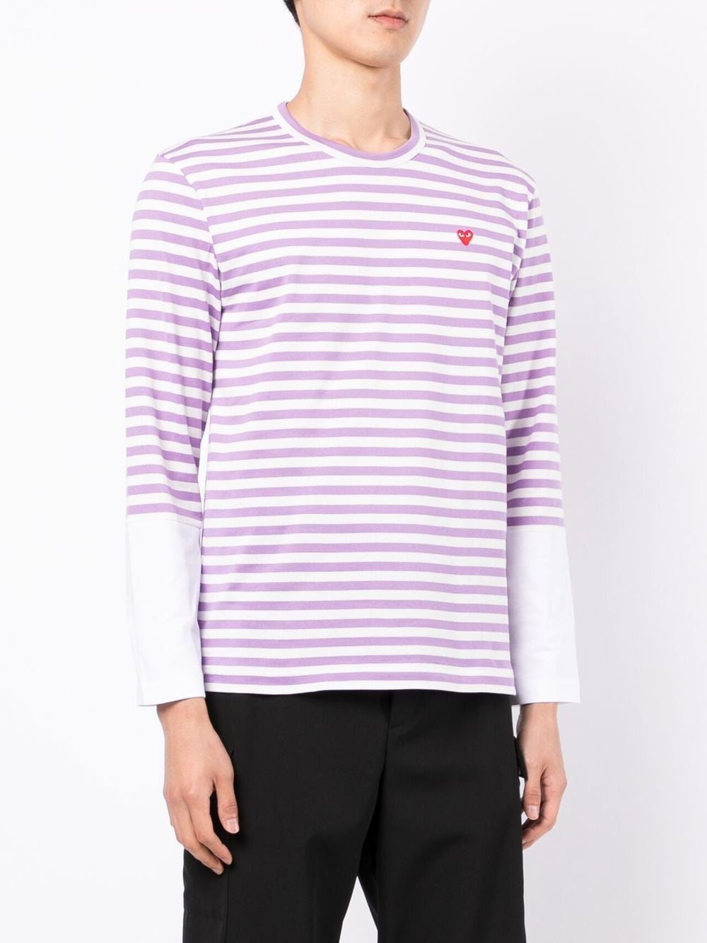 LONG-SLEEVE STRIPED T-SHIRT - 4