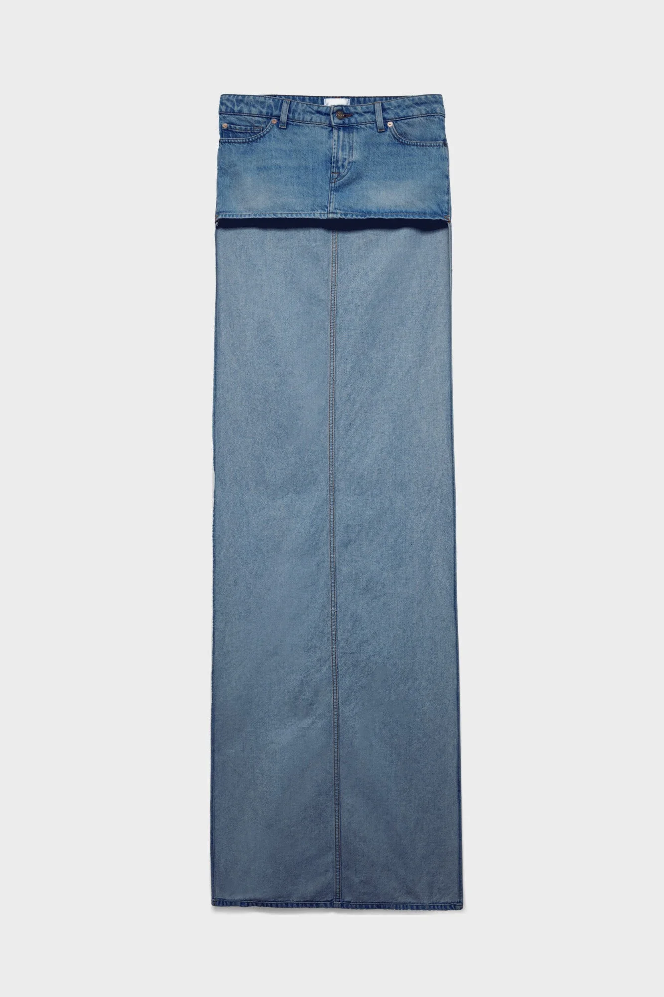 ASYMETRIC MINI SKIRT - 1