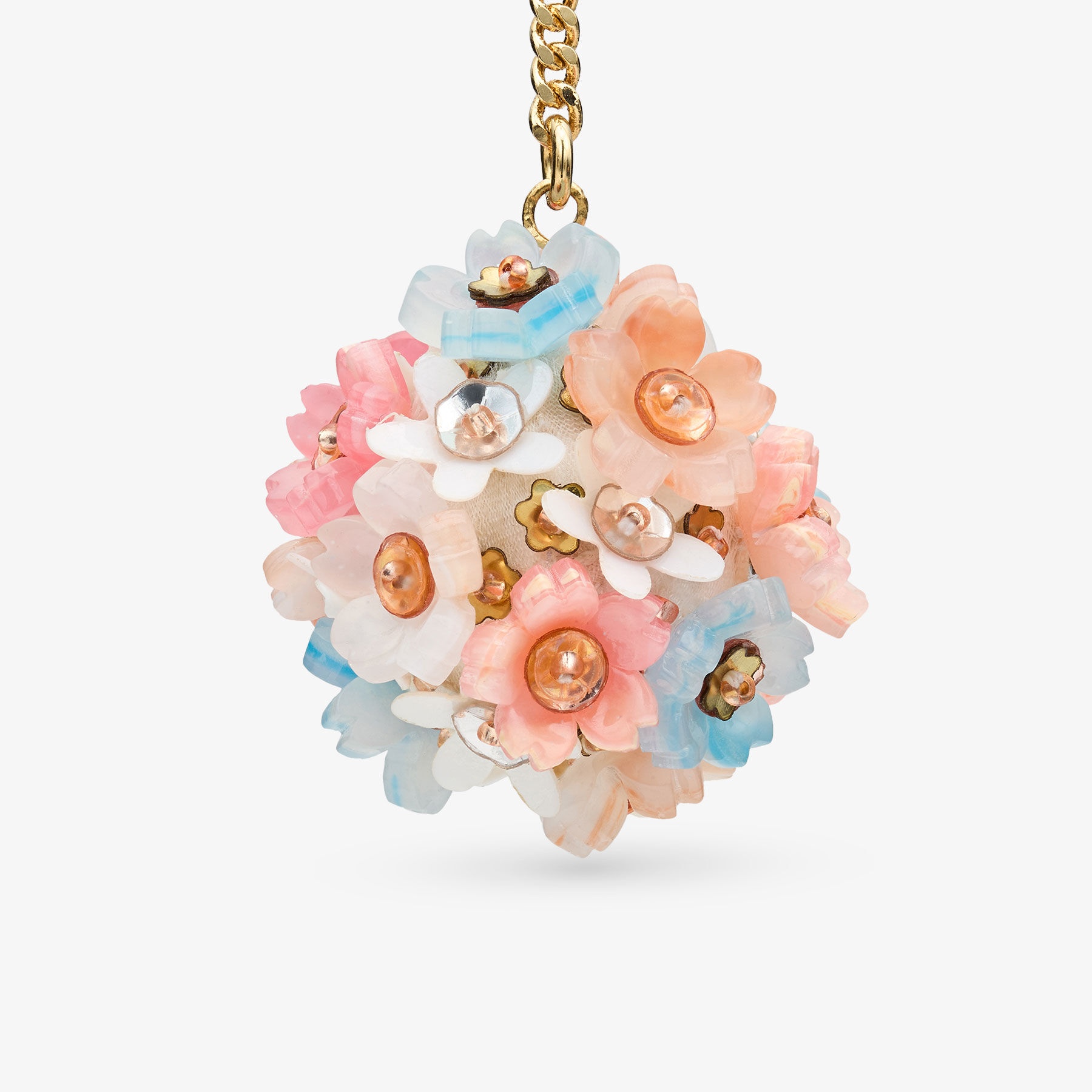 Daisy Pearl Drops
Gold Finish Metal Earrings with Daisies & Pearls - 3