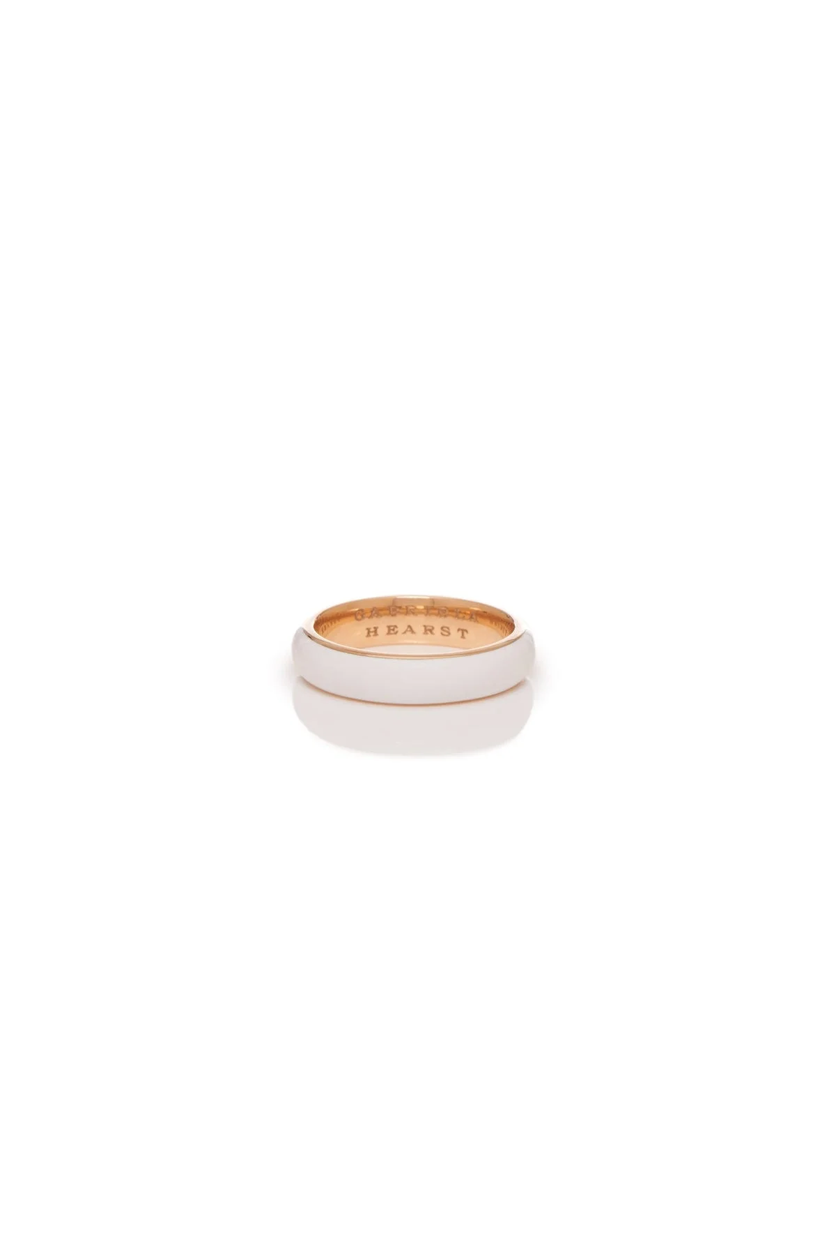 Vitreous Enamel and 18kt Gold Ring - 1