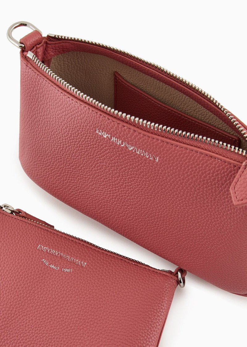 Deer-print double mini bag with shoulder strap 4