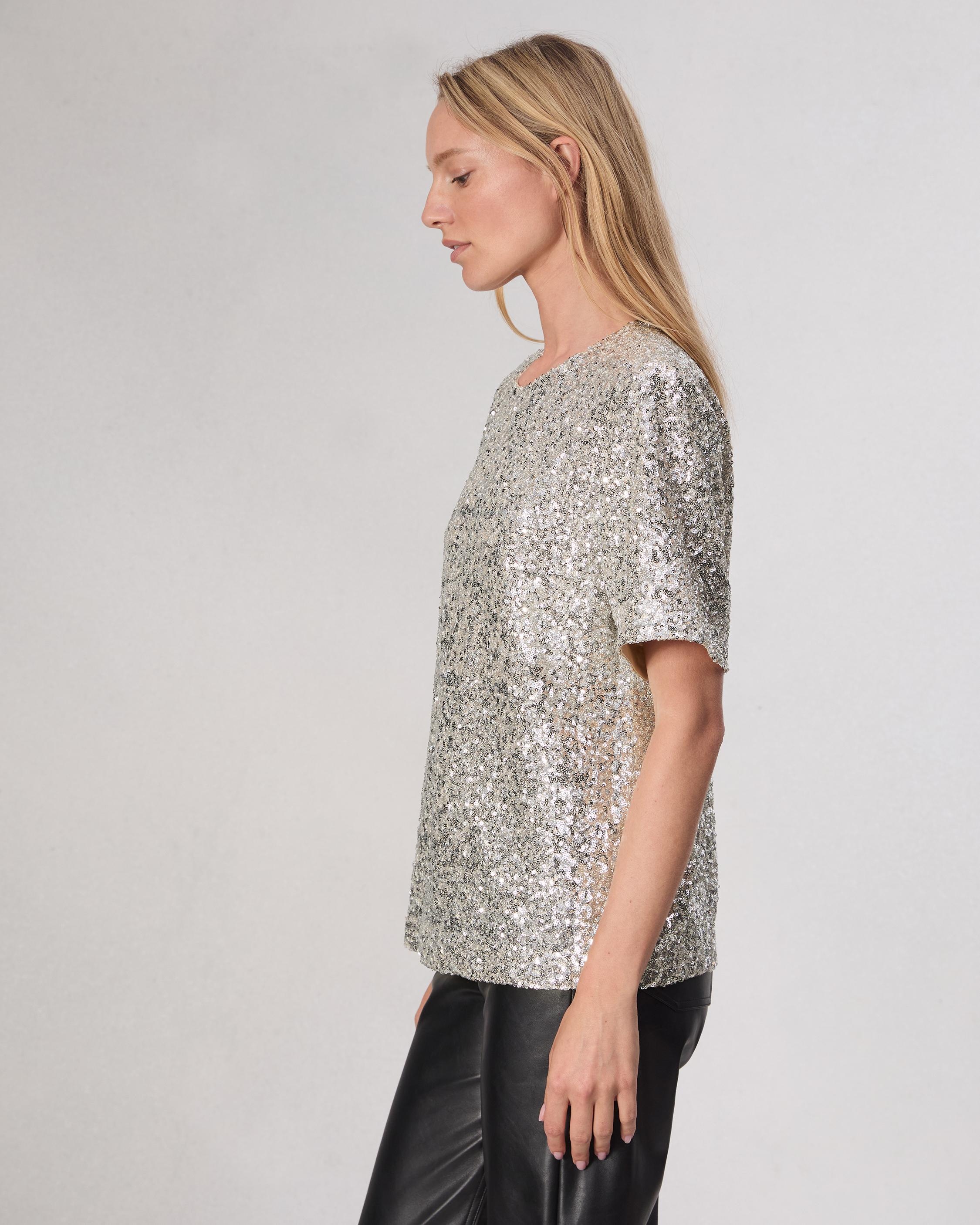 Sammie Sequin Tee - 4