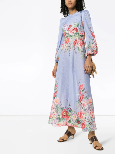 Zimmermann Bellitude floral-print dress outlook