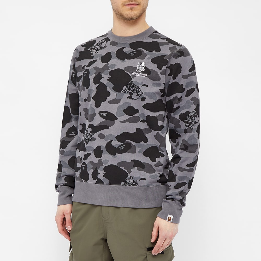 A Bathing Ape Ursus Camo Crew Sweat - 4