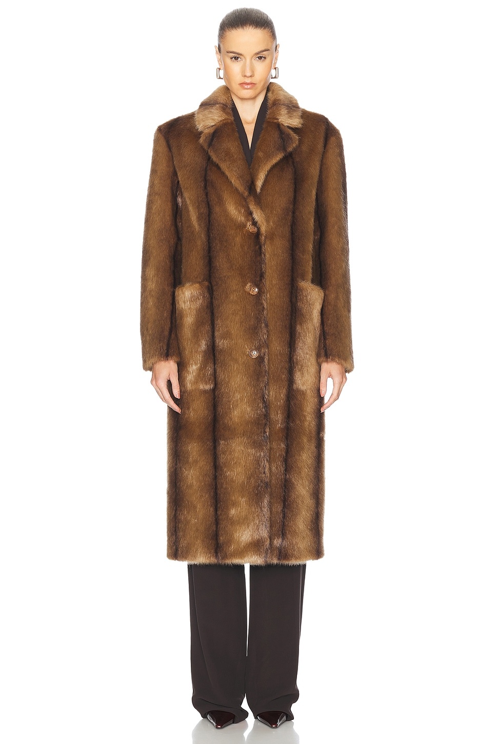 Joy Faux Fur Coat - 2