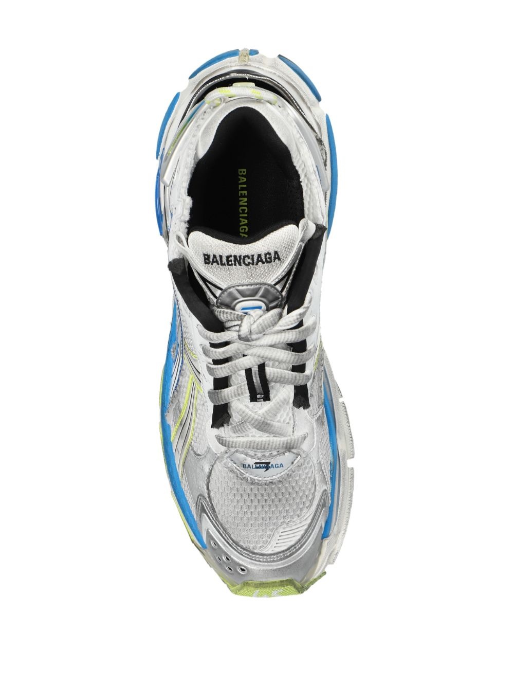 Runner panelled sneakers - 4