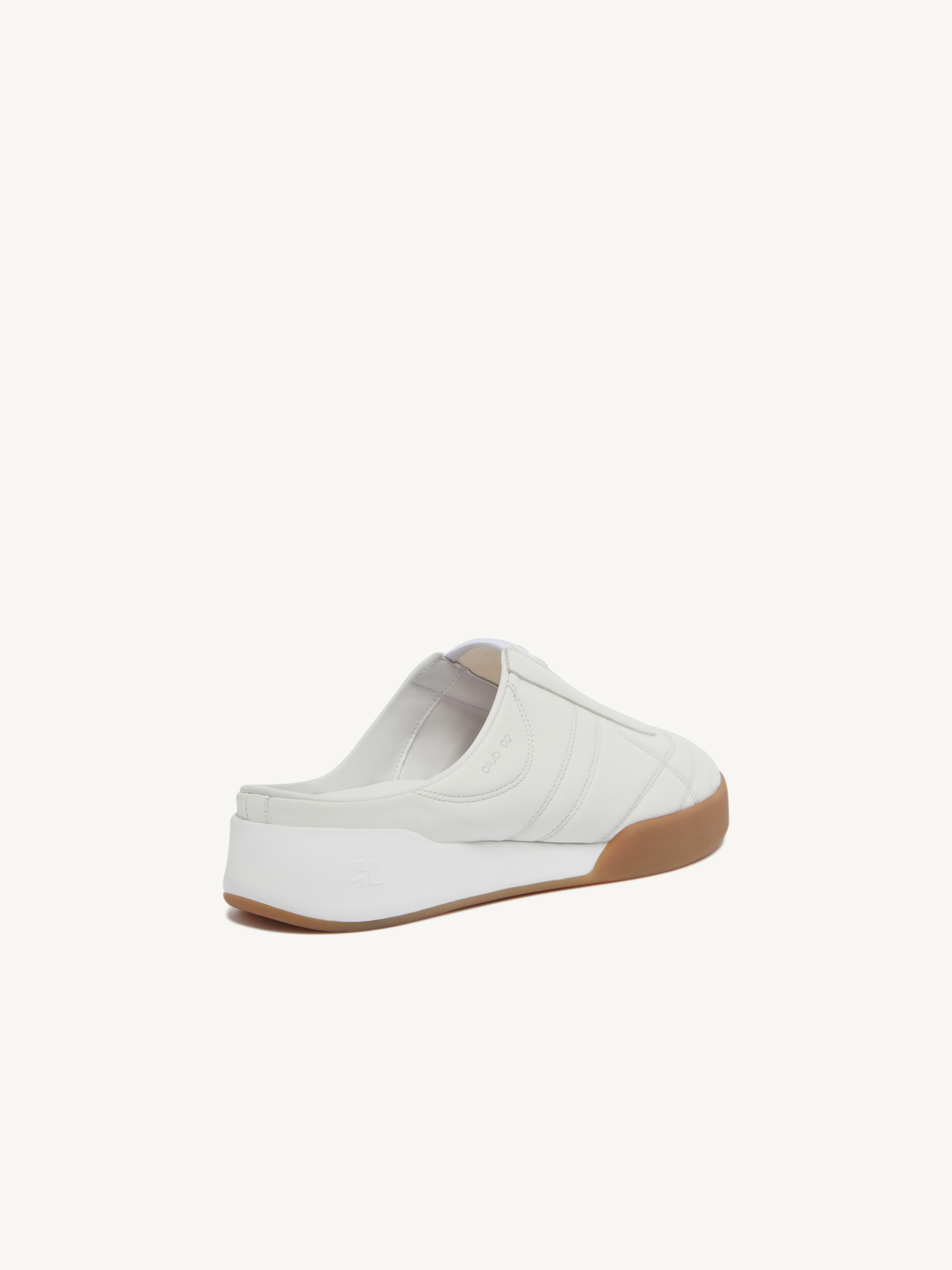 SNEAKERS MULES CLUB 02 LEATHER - 4