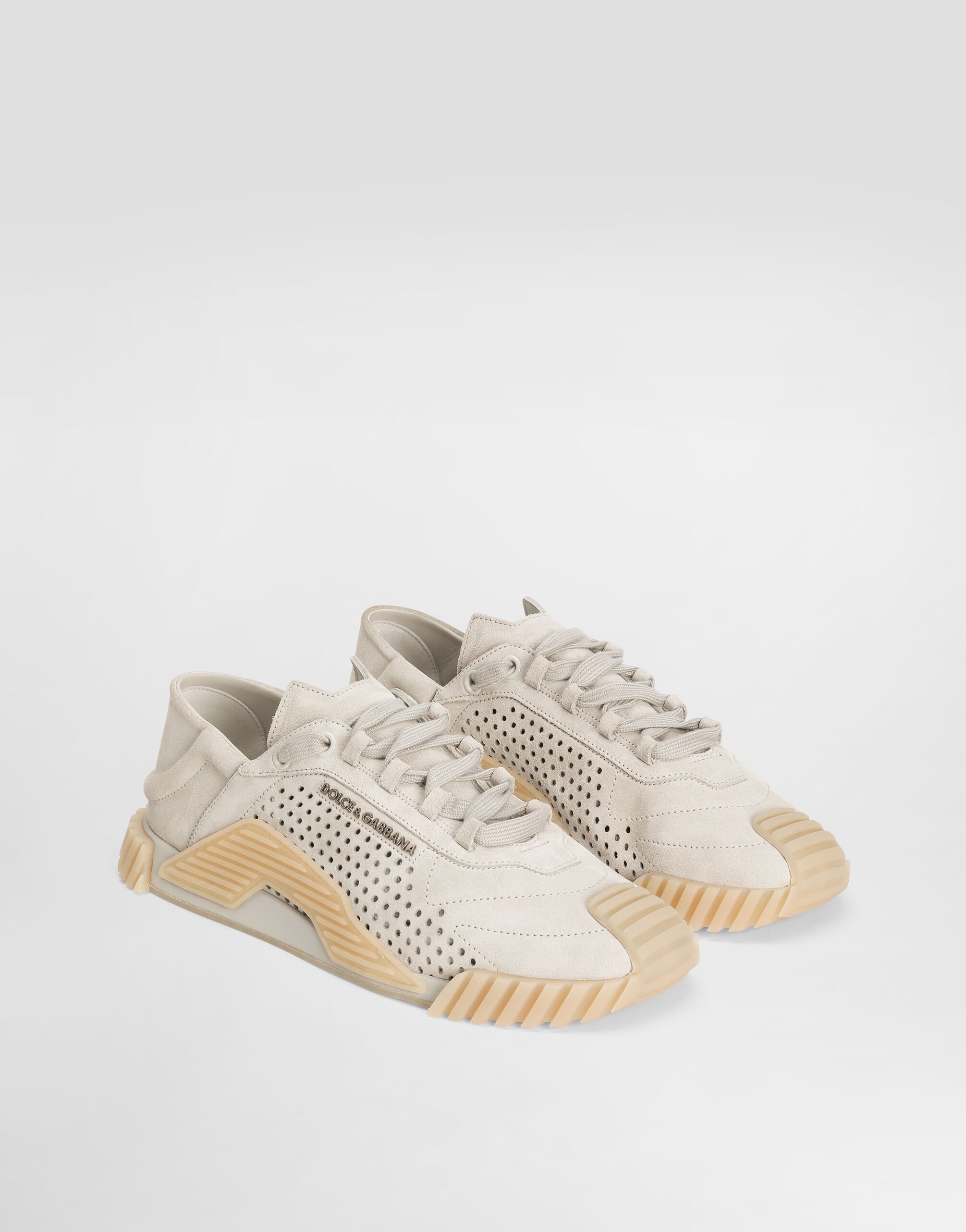 Mixed-materials NS1 slip-on sneakers - 2