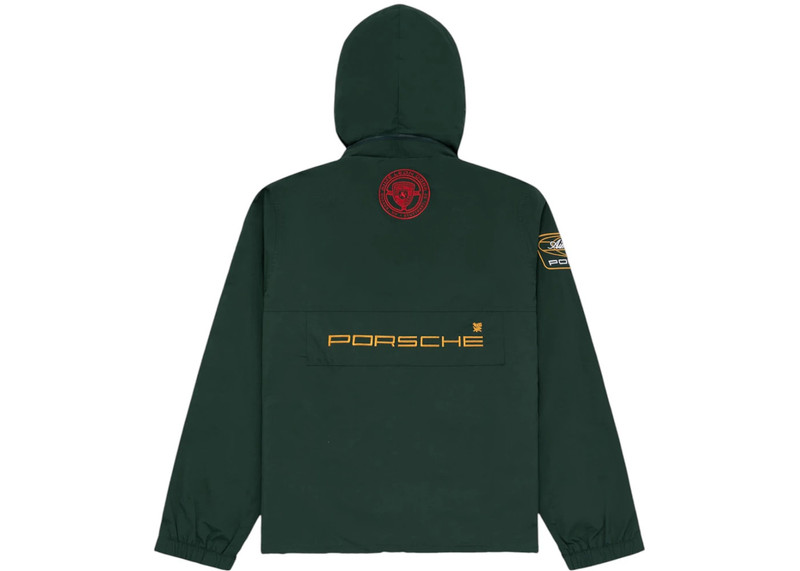 AIMÉ LEON DORE Aime Leon Dore x Porsche 993 Turbo Nylon Track Jacket Green outlook
