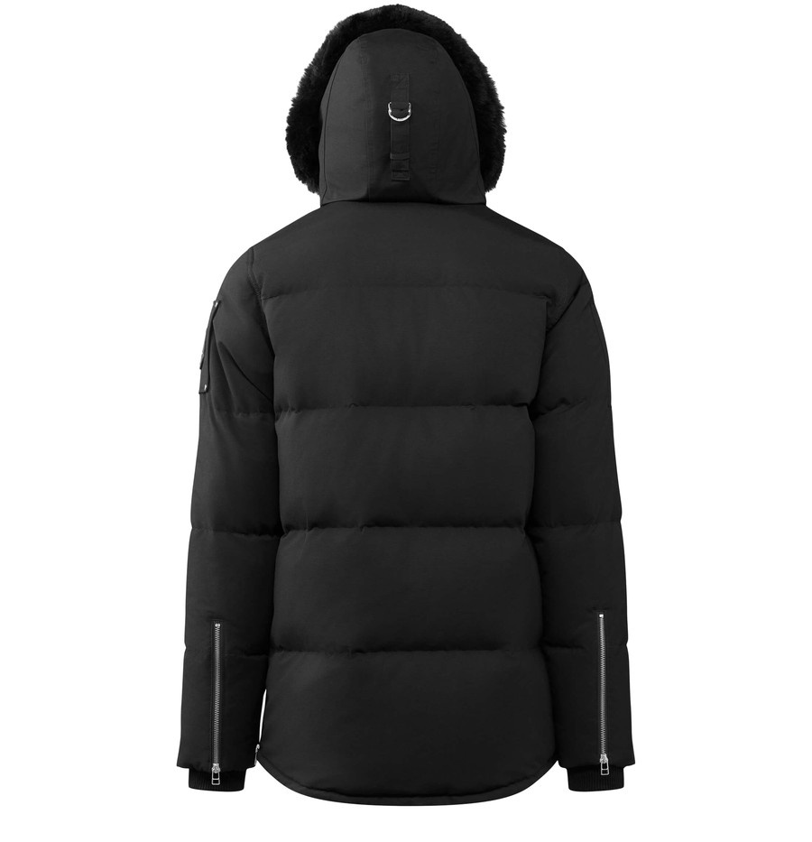 Original 3q puffer jacket shearling - 4