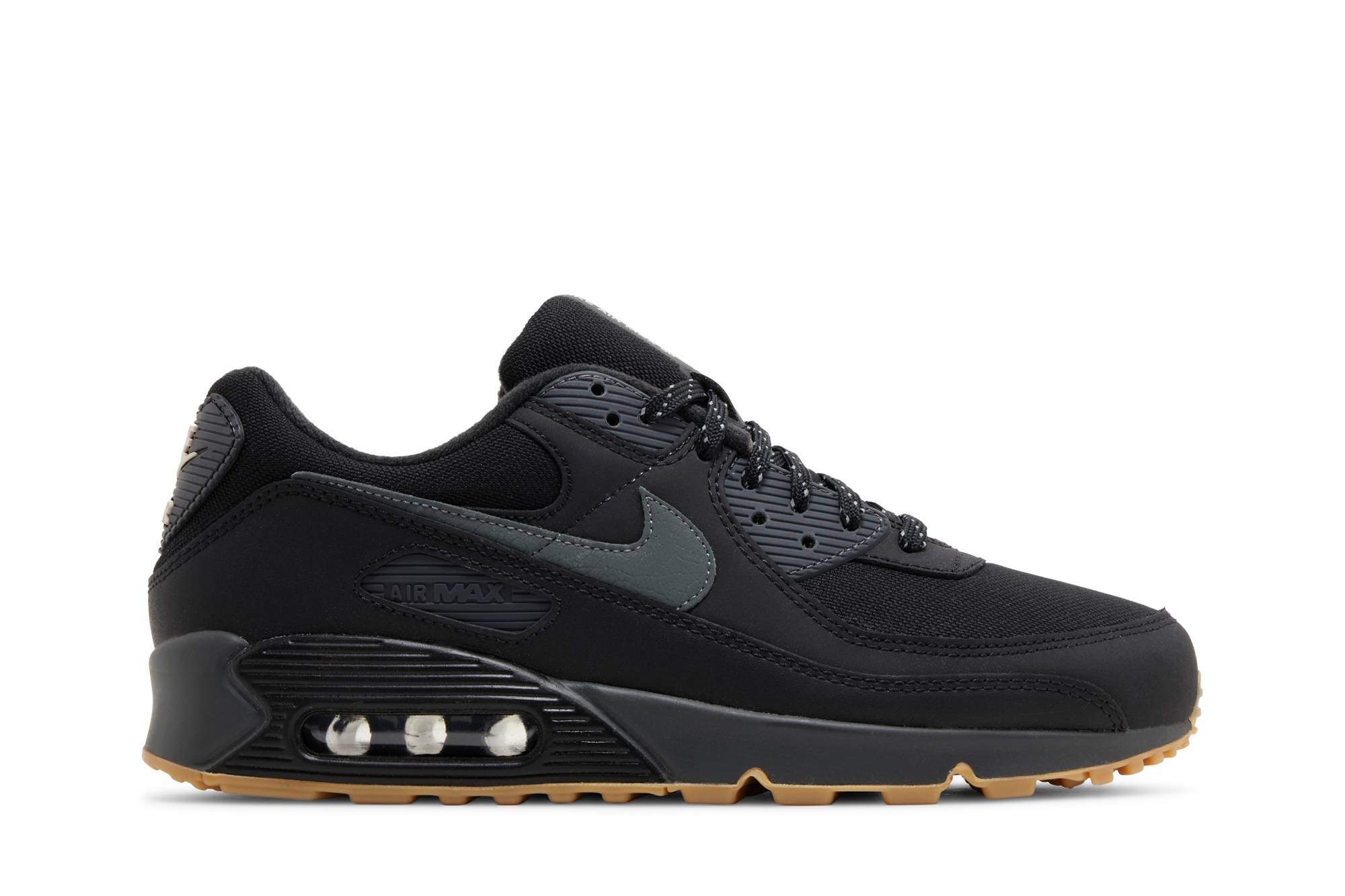 Air Max 90 'Black Smoke Grey Gum' - 1