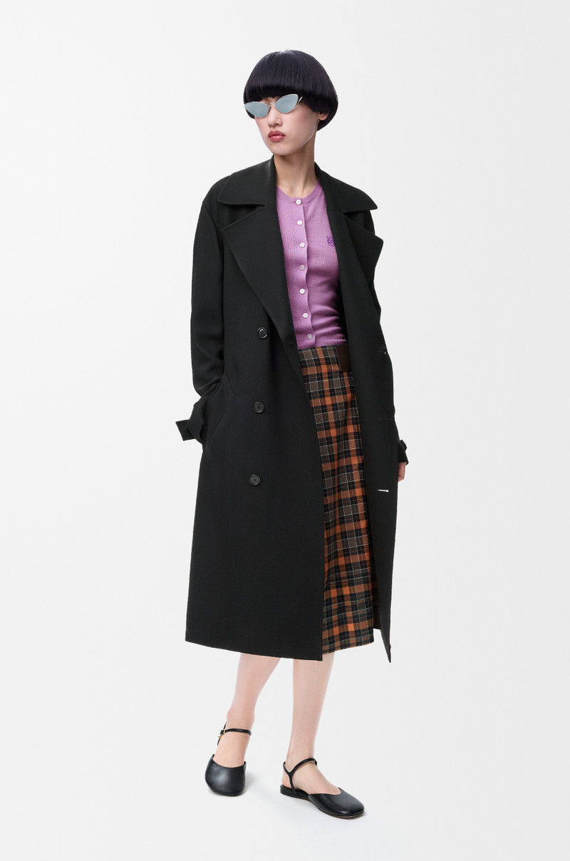 Loewe Trench coat in stretch viscose outlook