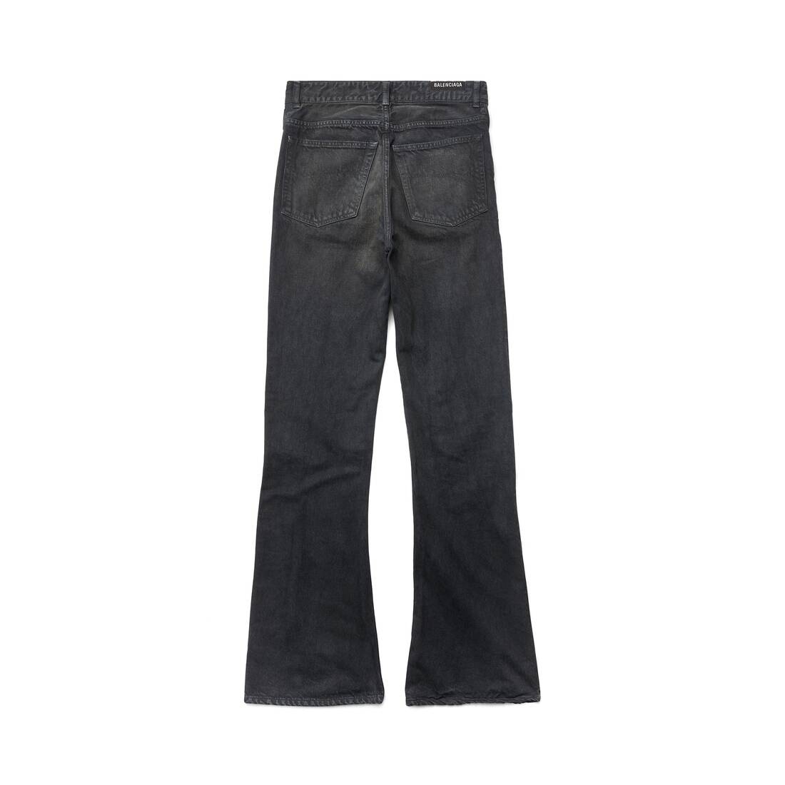 Men's Flared Pants in Black