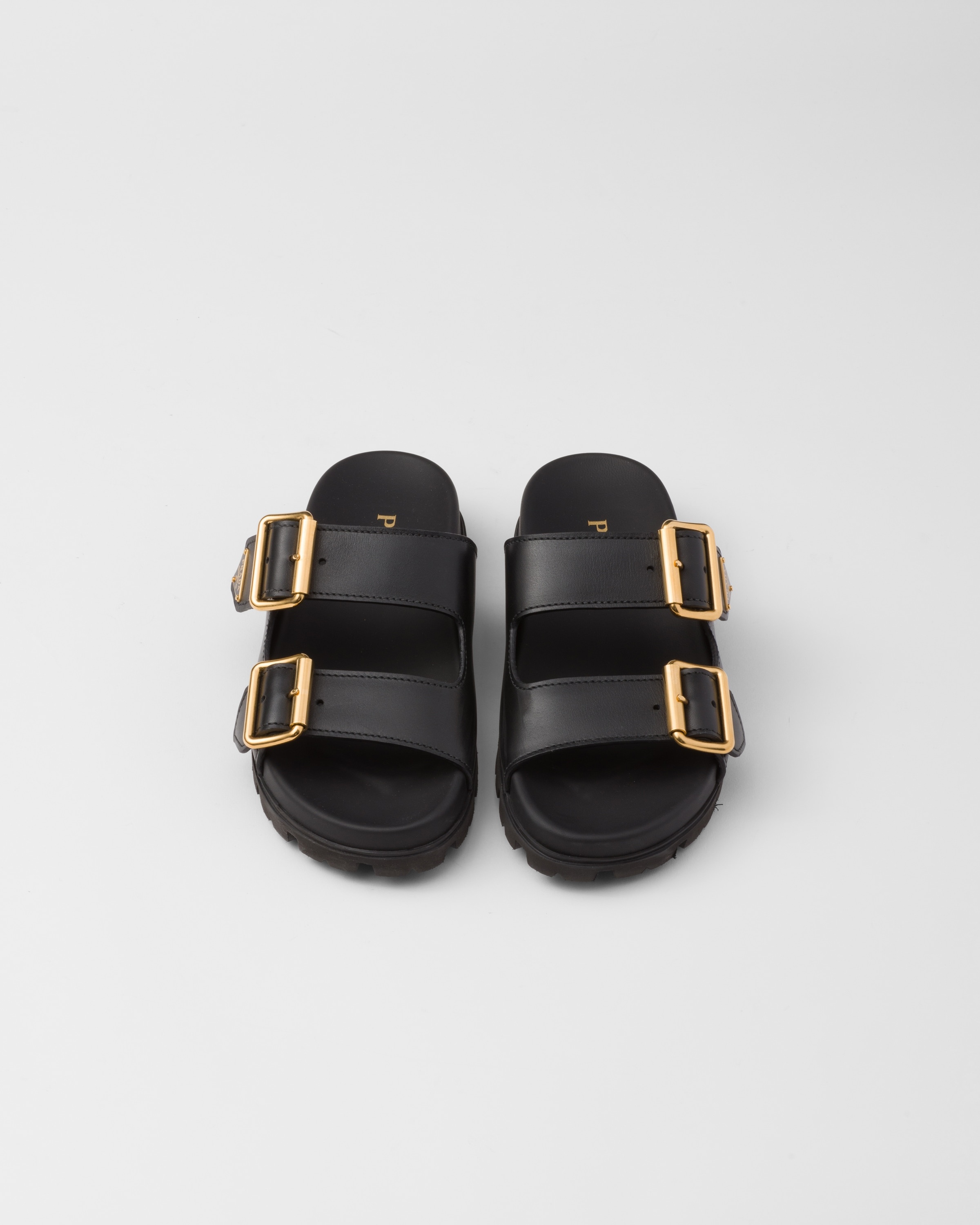 Leather strap slides - 3