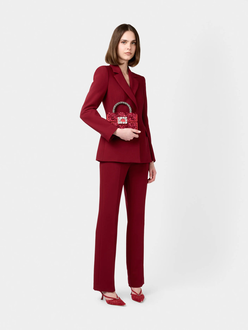 Roger Vivier Jewel Efflorescence Mini Bag in satin outlook