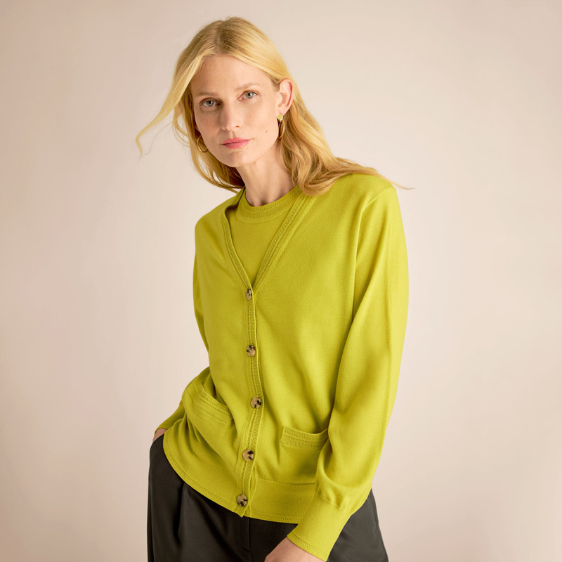 Jamie Pointelle Tank - Light Merino 4