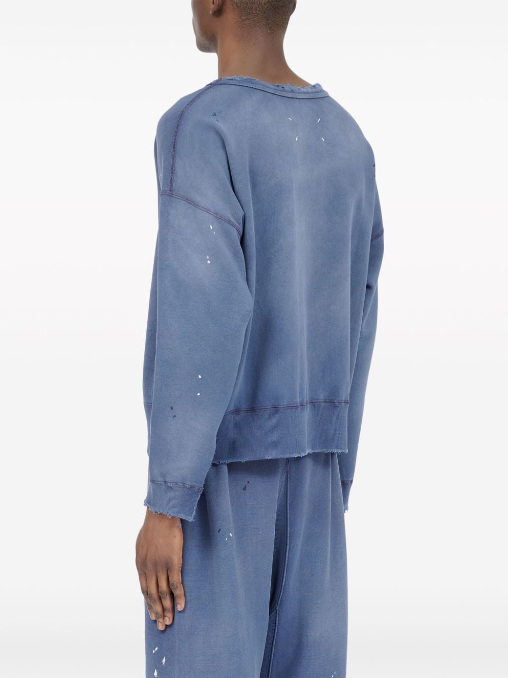 Handwritten cotton sweatshirt - 6