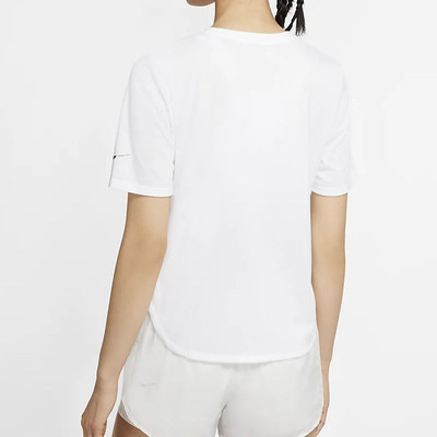 Nike (WMNS) Nike SS20 Athleisure Casual Sports Short Sleeve White CV1876-100 outlook