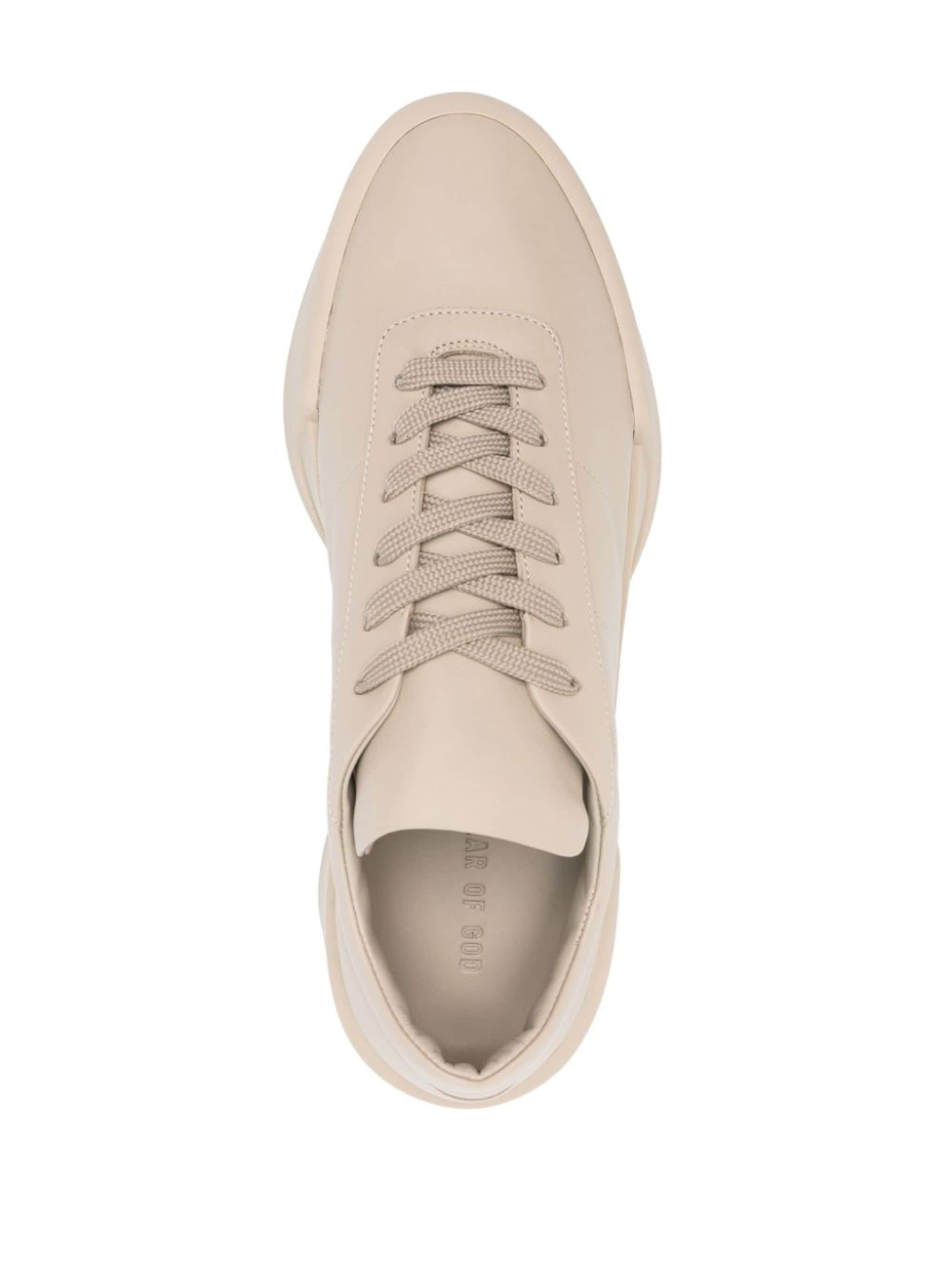 Aerobics leather sneakers - 4