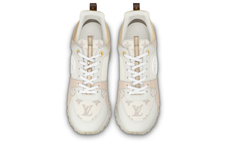 (WMNS) LOUIS VUITTON Run Away Sneakers 'Beige Gold' 1ABIVA - 3