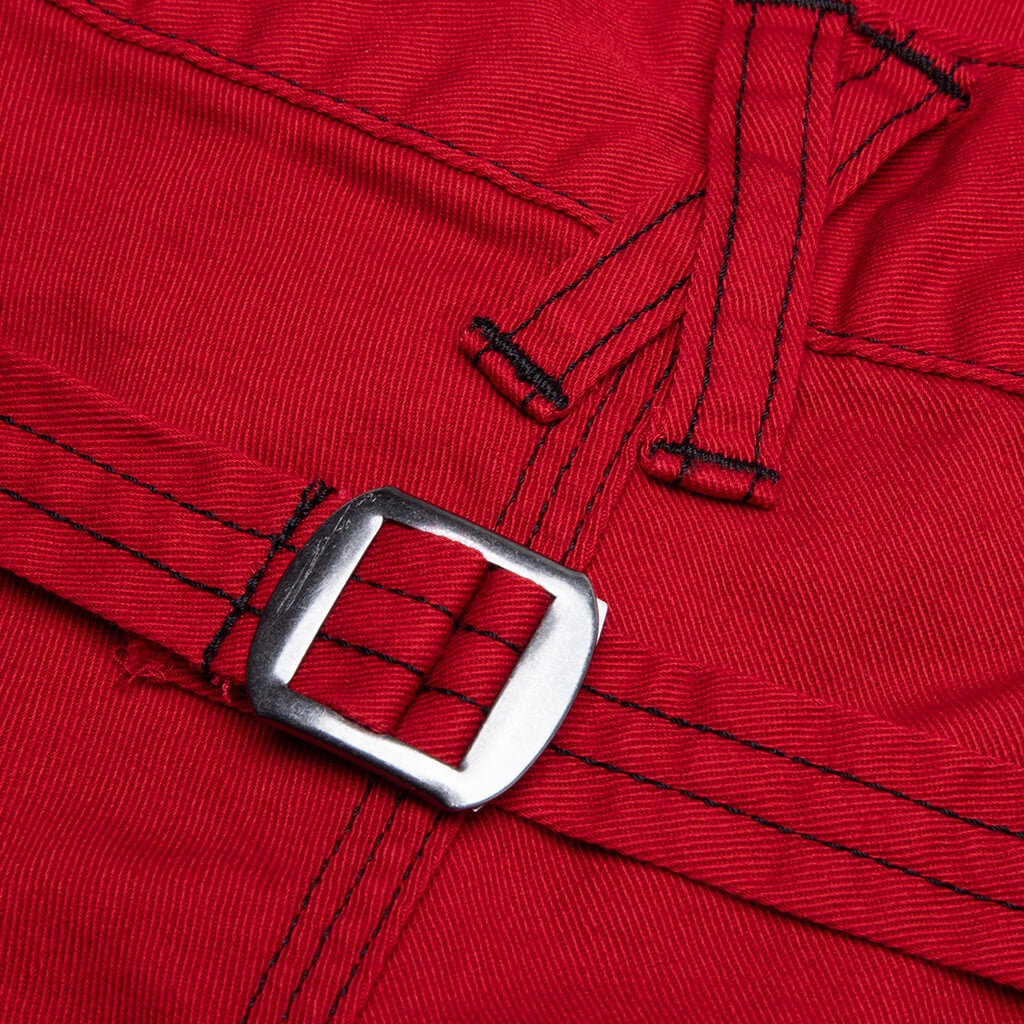 NEEDLES X SMITH'S COTTON TWILL PAINTER PANT - RED - 5