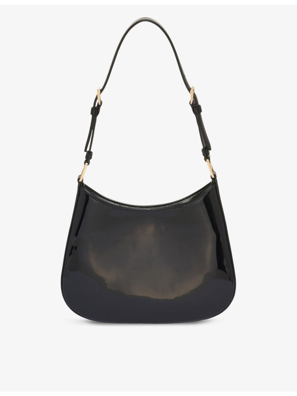 Cleo patent-leather shoulder bag - 3
