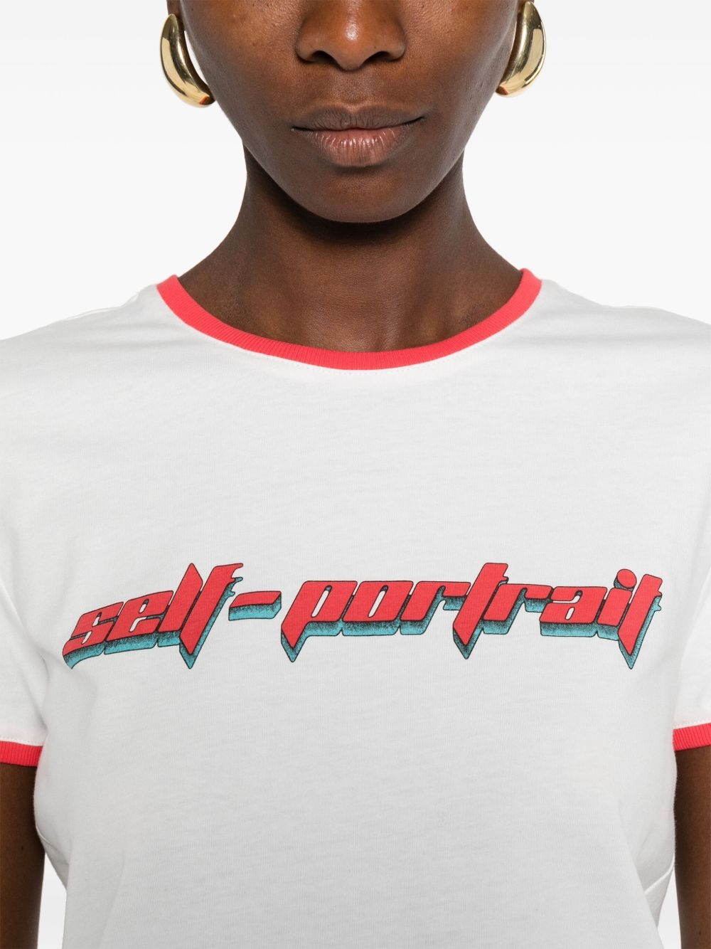 logo-print T-shirt - 5