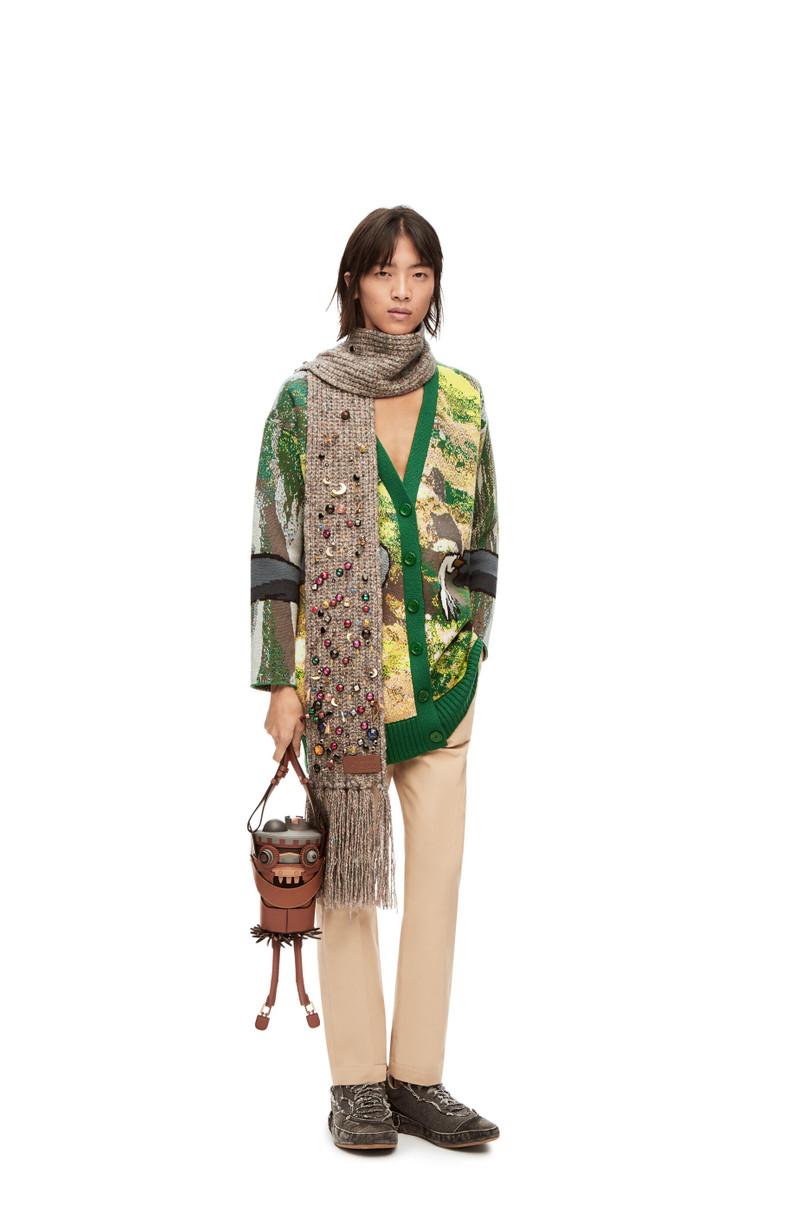 Loewe Turnip Head cardigan in wool outlook