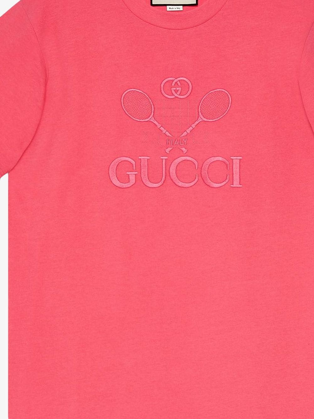 T-shirt with Gucci Tennis - 5