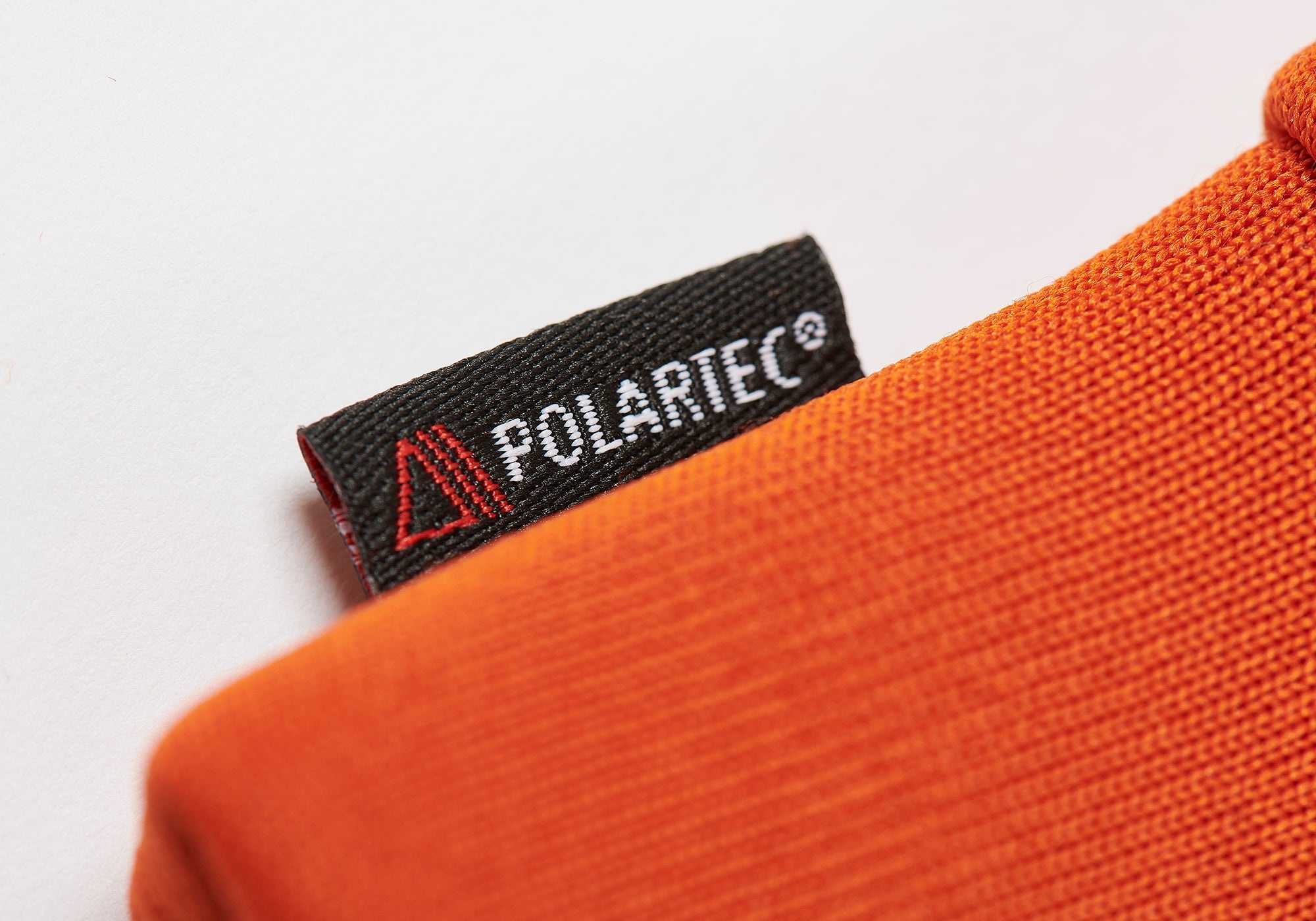 POLARTEC POWERSTRETCH GLOVES ORANGE - 6