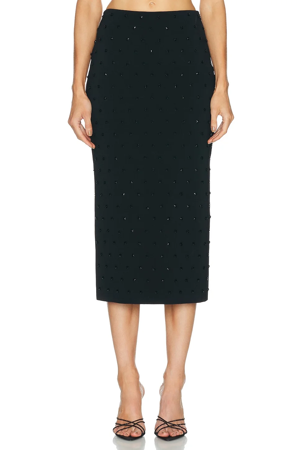 Midi Pencil Skirt - 1