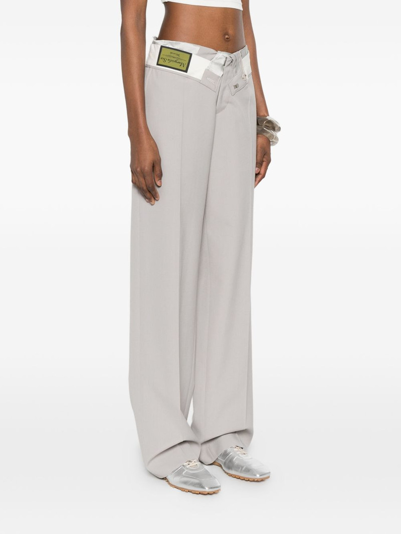 asymmetric-waistband trousers 3