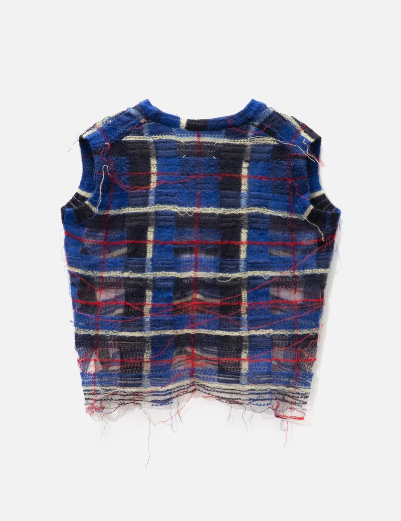 Maison Margiela CHECK SHEER VEST outlook