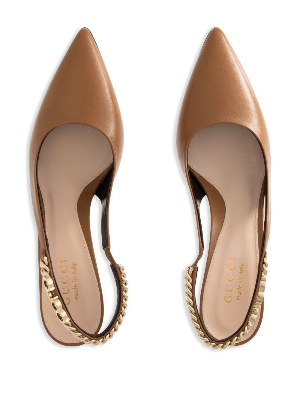 105mm Signoria slingback pumps - 3