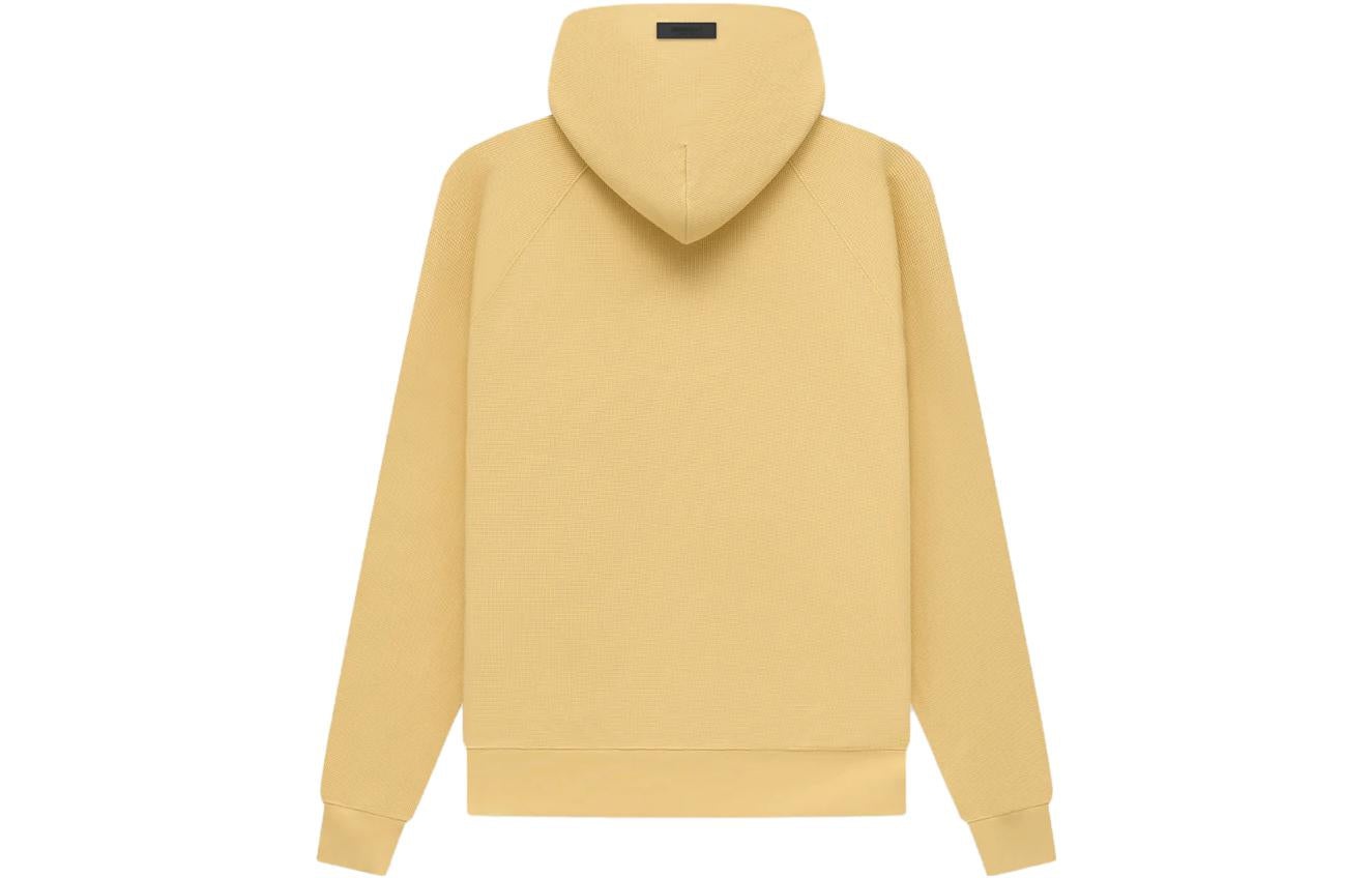 Fear of God Essentials SS23 Waffle Raglan Hoodie 'Light Tuscan' FOG-SS23-033 - 3
