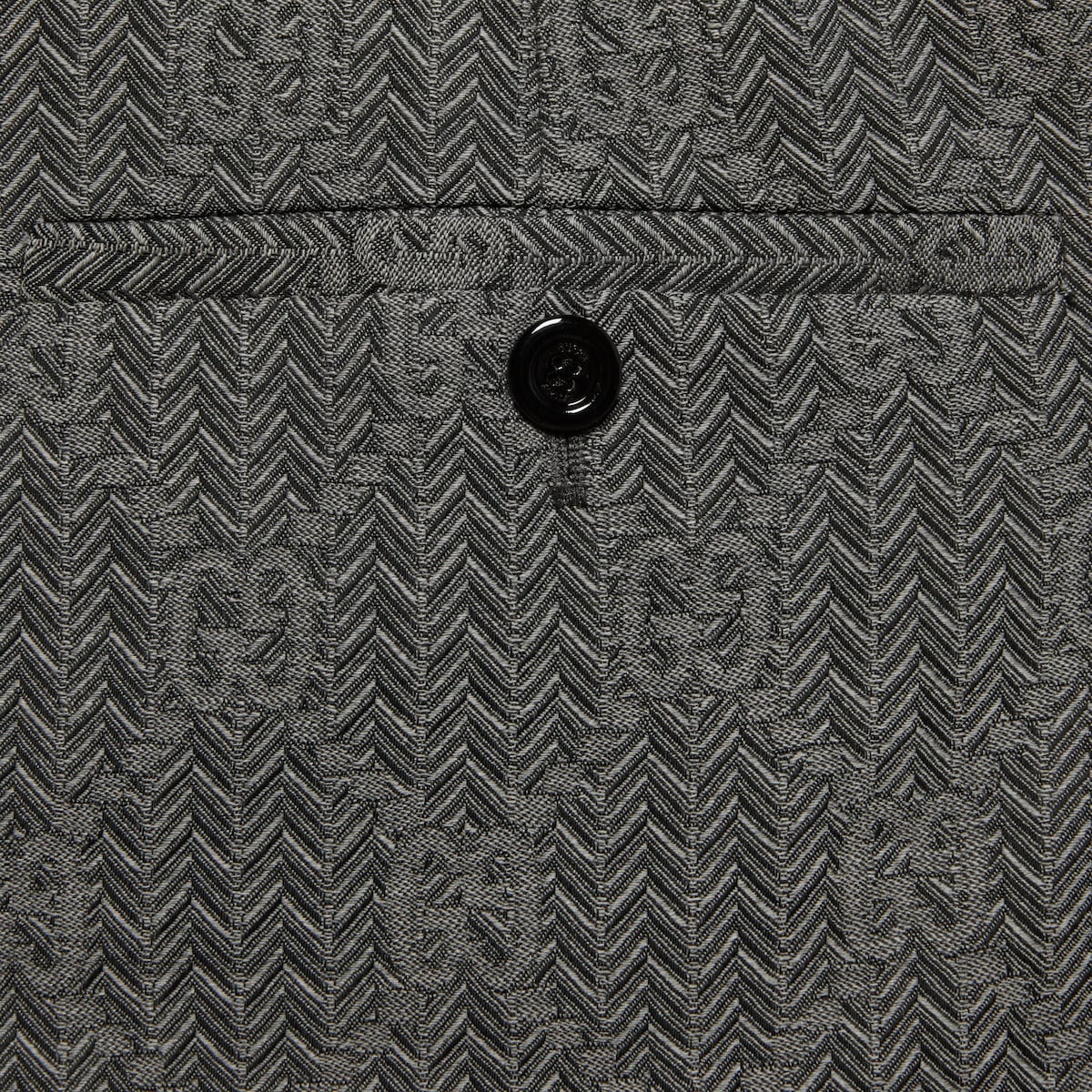 GG chevron wool pant - 4