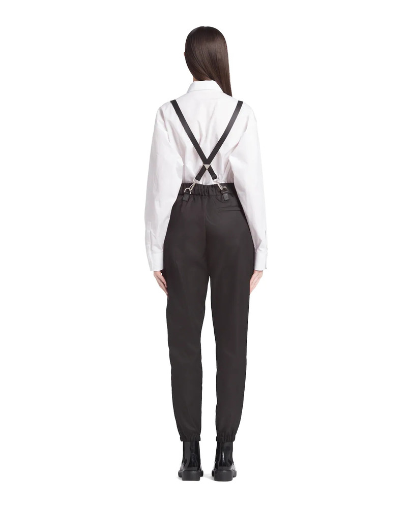 Re-Nylon pants with suspenders and pouch 4