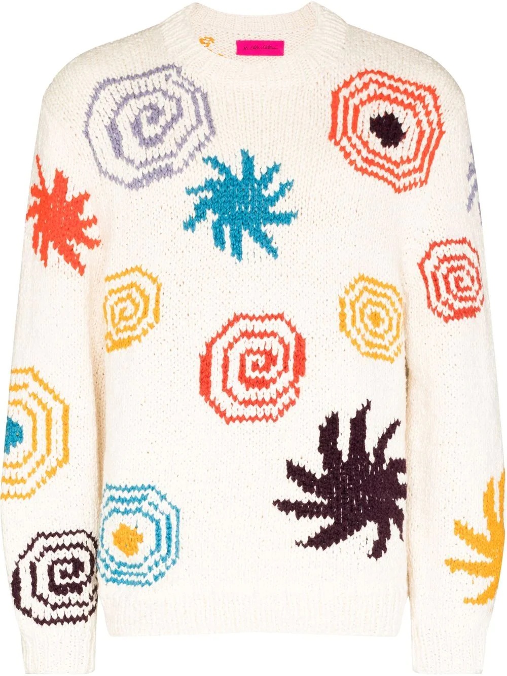 Stars Spirals crew neck jumper - 1