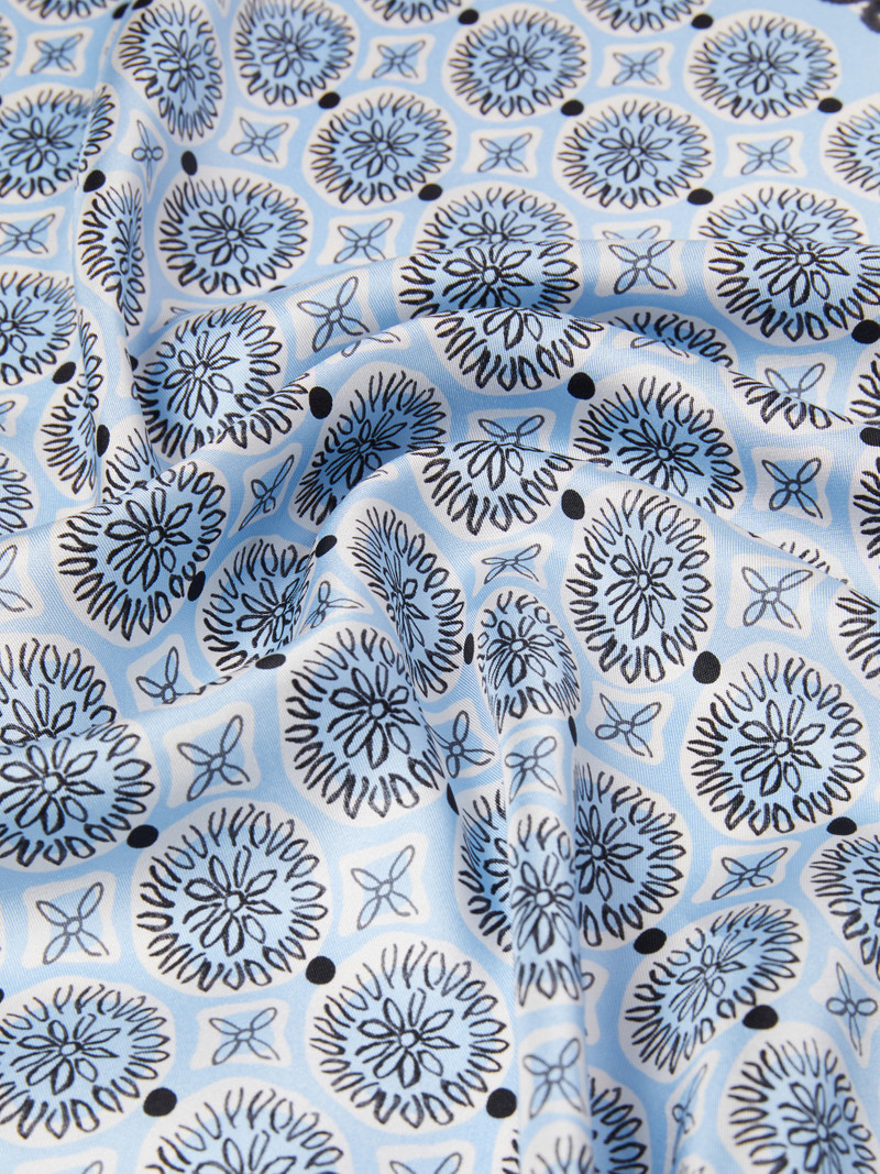 SIAM Printed silk scarf 3