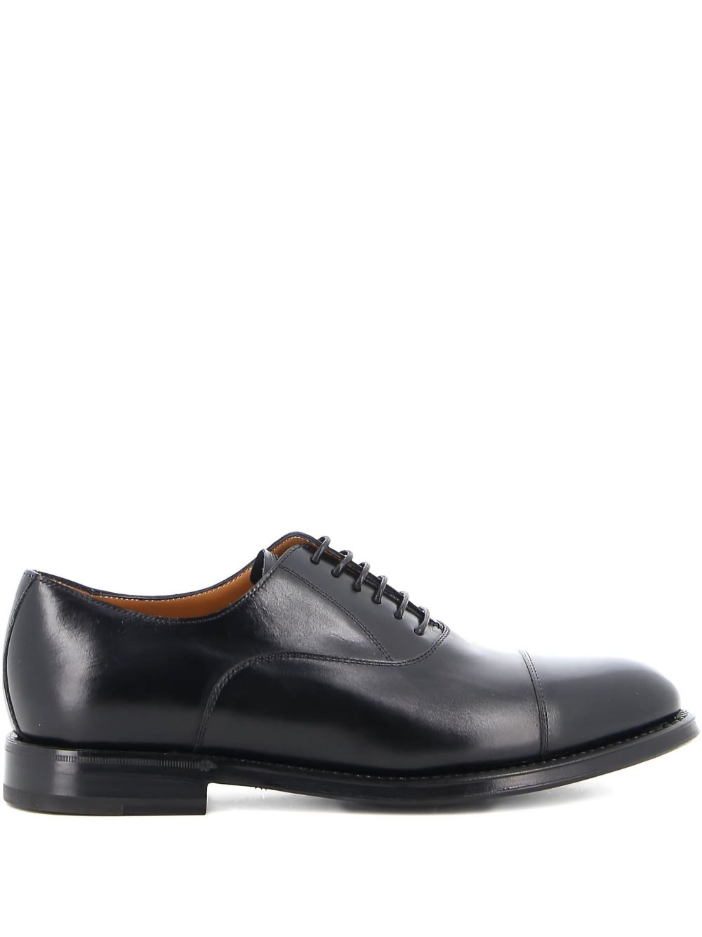 leather lace-up oxford shoes - 1