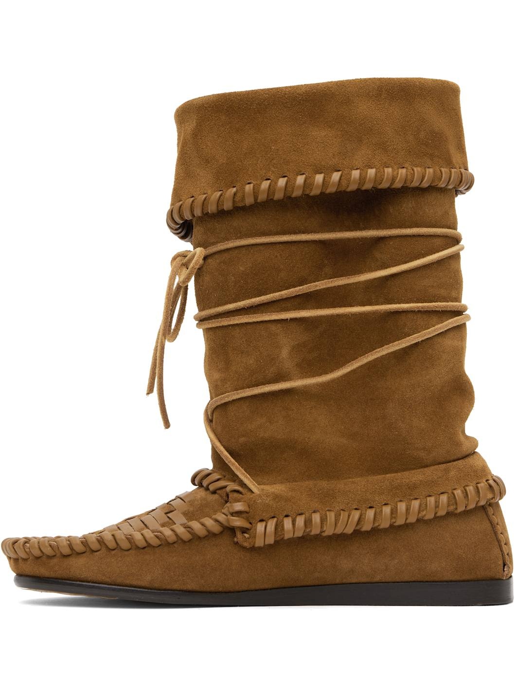 Brown Winki Boots - 3