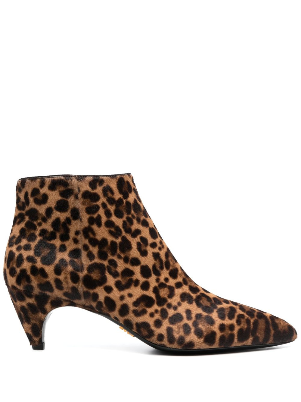 60mm leopard-print boots - 1