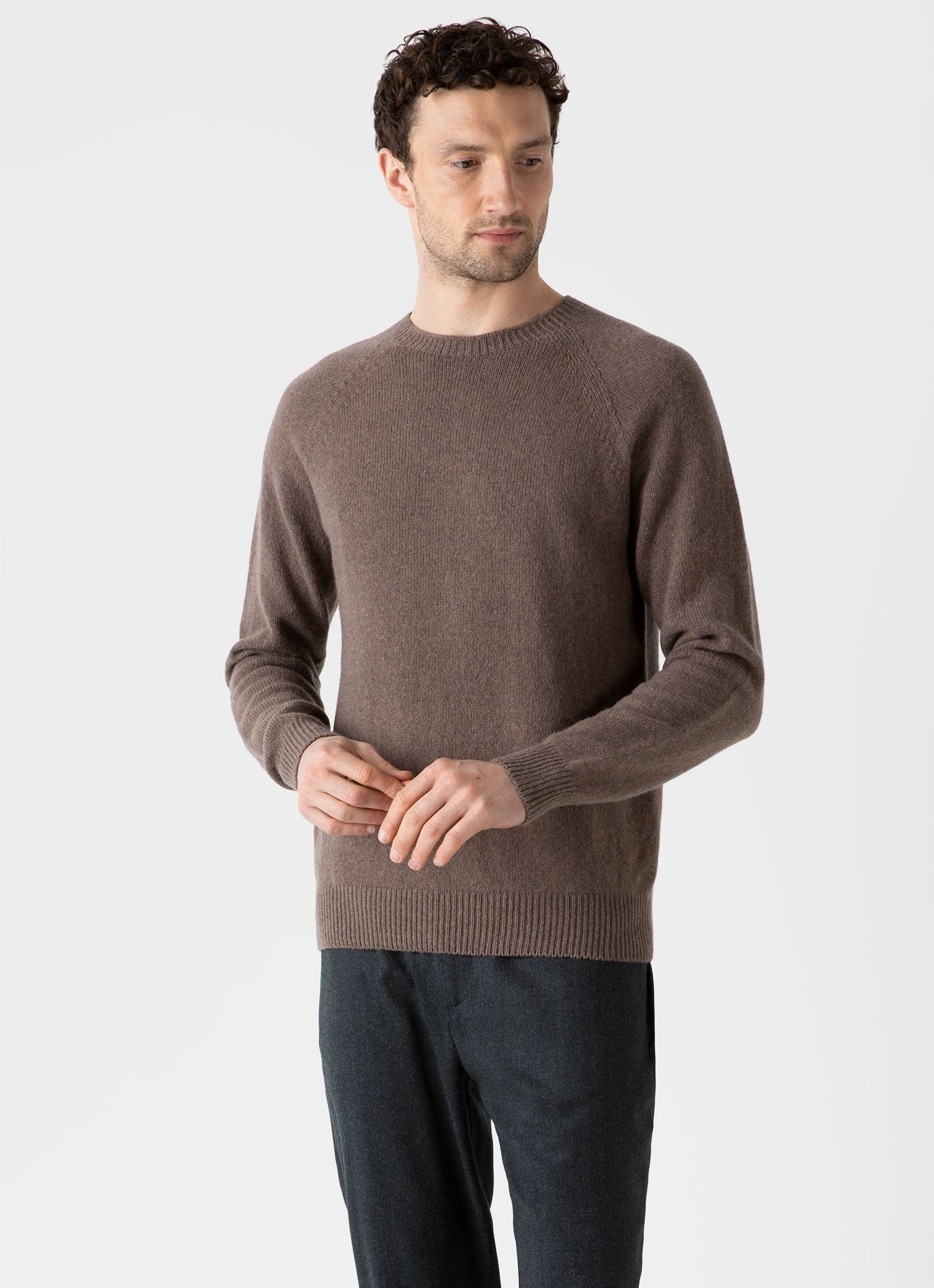 Lambswool Crew Neck Jumper - 2