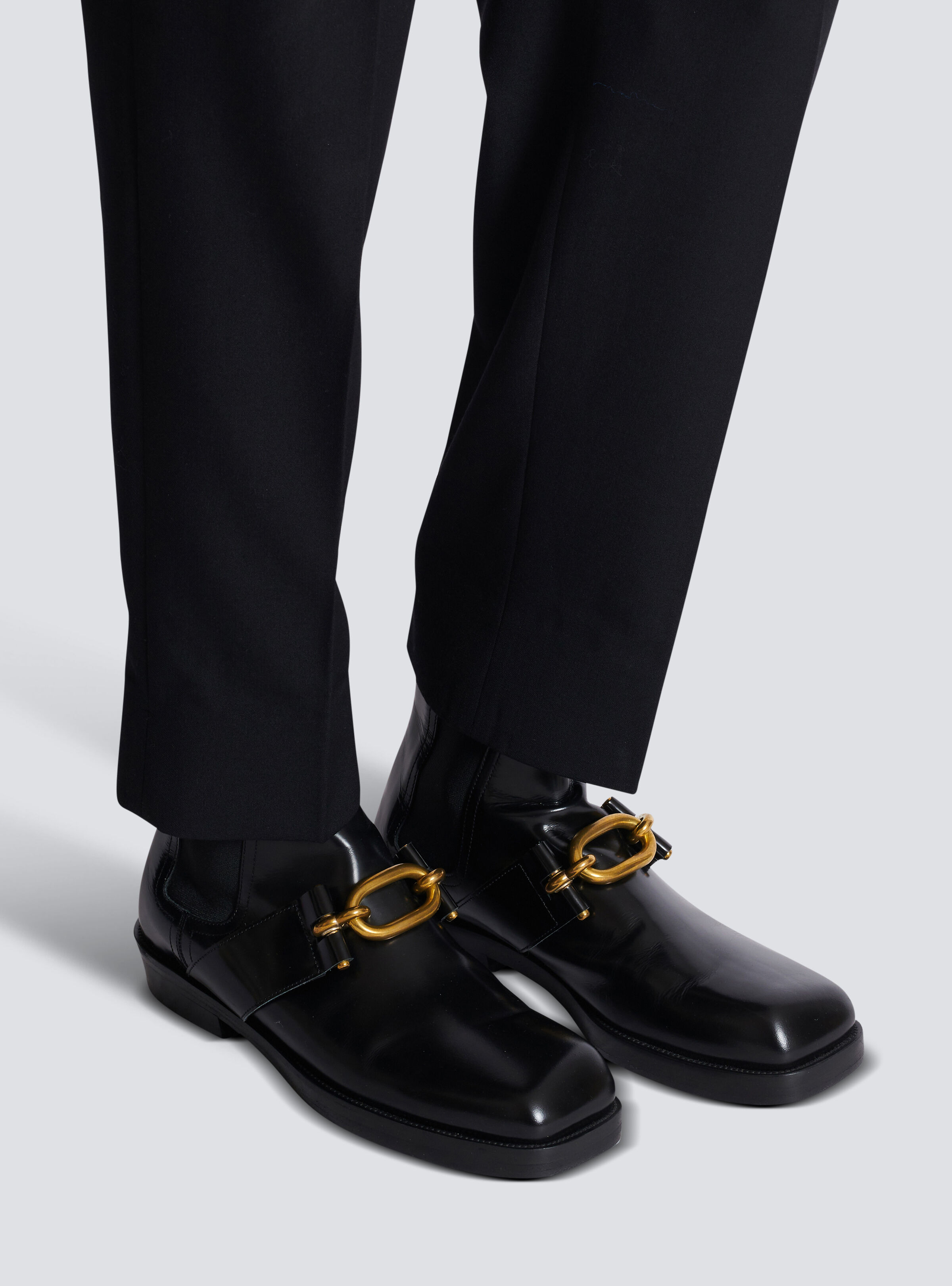 Sync Chelsea boots in glazed leather - 7