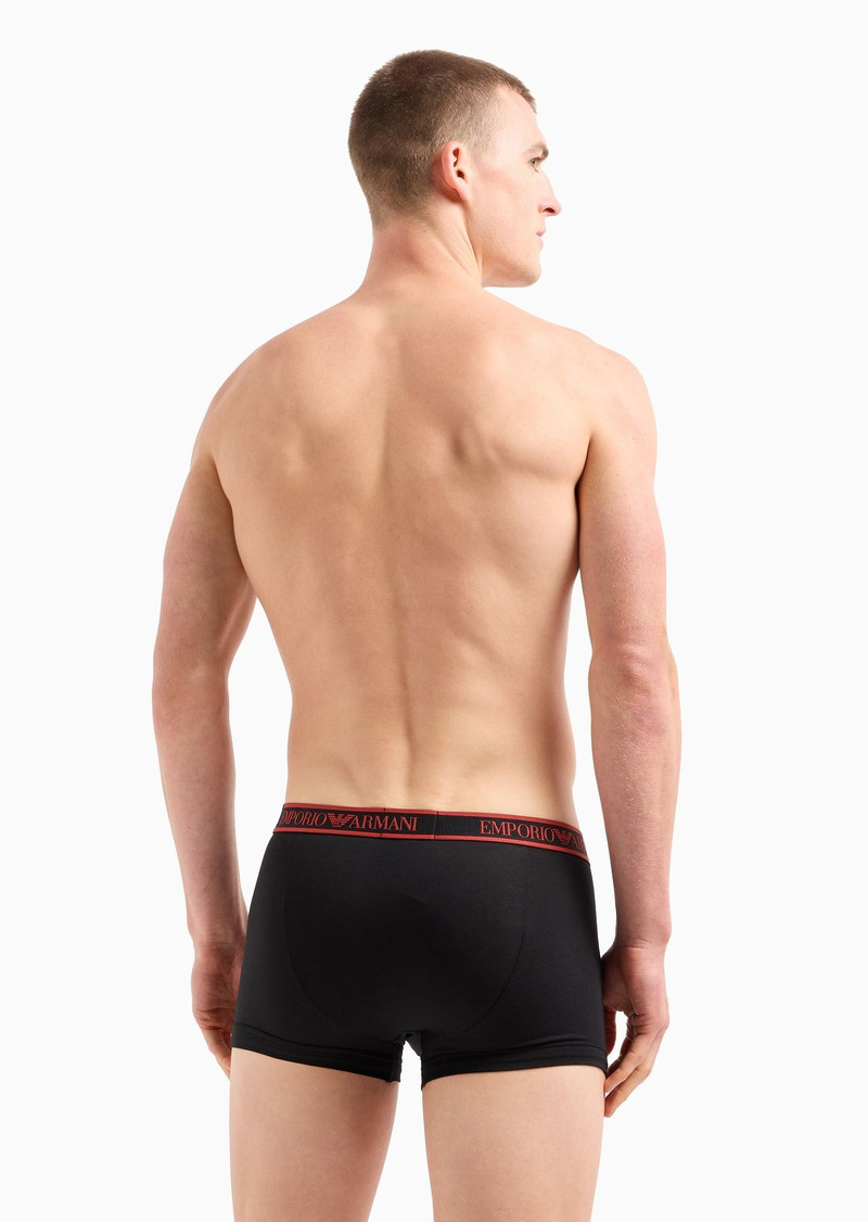 Three-pack of boxer briefs with core logo waistband 3