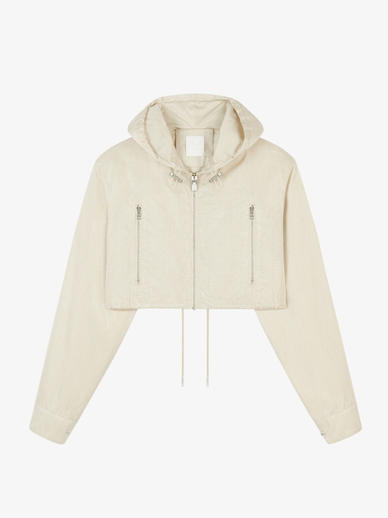 SHORT WINDBREAKER IN 4G JACQUARD 1