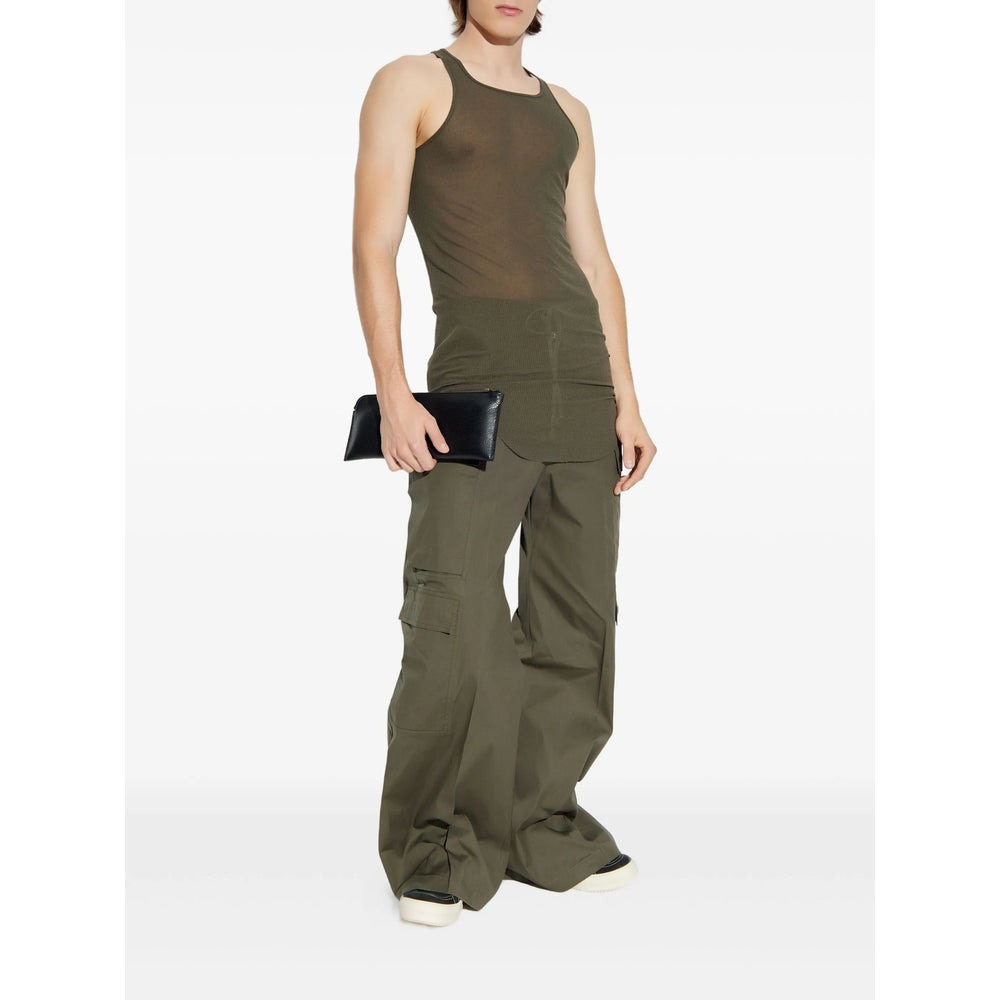 Rick Owens Green Trousers - Regular & Straight-Leg Trousers Men - 3