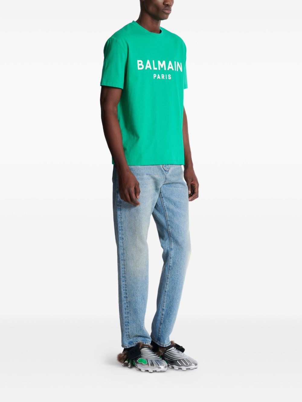 logo-print T-shirt - 3